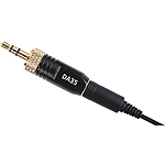 Deity Microphones W.Lav Mic with Microdot to DA35 Adapter - Black 1