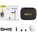 Deity Microphones W.Lav Mic with Microdot to DA35 Adapter - Black 2