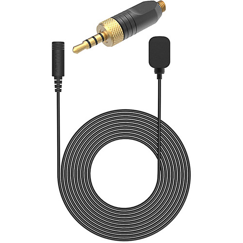 Deity Microphones W.Lav Mic with Microdot to DA35 Adapter - Black