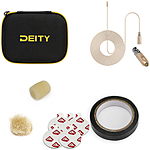 Deity Microphones W.Lav Mic with Microdot to DA4BG Adapter - Beige 1