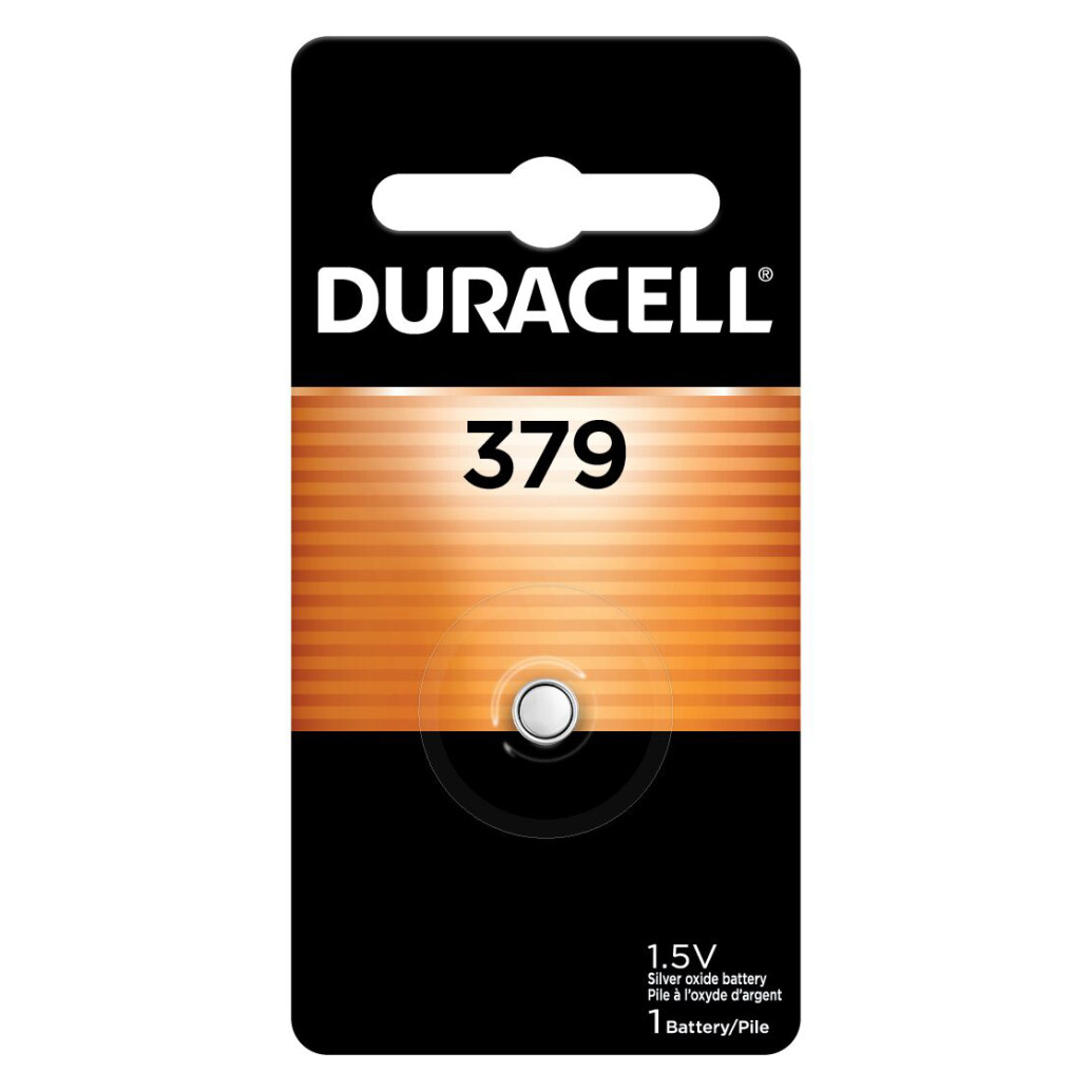 Duracell D379B 1.5V Silver Oxide Watch and Electronic Battery