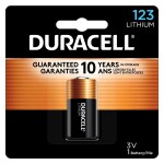 Duracell DL123AB 3V Lithium Photo Battery 0