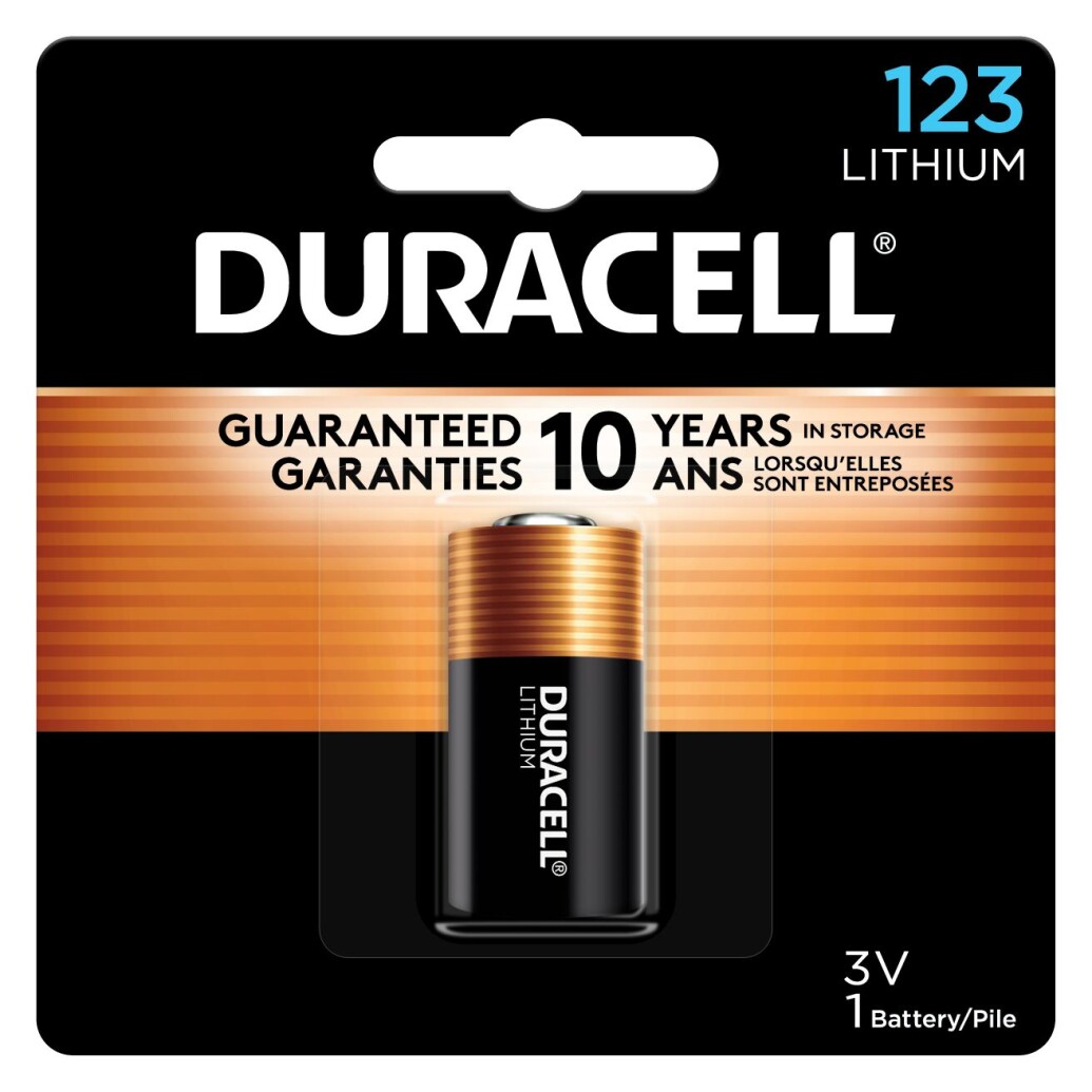 Duracell DL123AB 3V Lithium Photo Battery