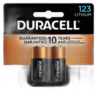 Duracell DL123AB2 2 Batteries Per Card 3v Photo Lithium Battery 0