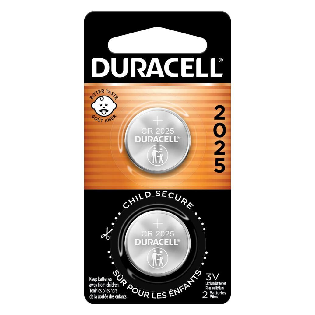 Duracell DL2025B2 2-Pack 3v Lithium Battery