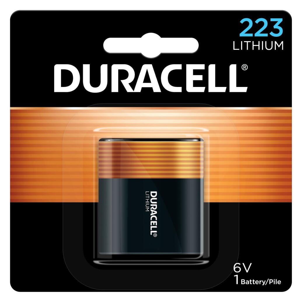 Duracell DL223AB 6V Photo Lithium Battery