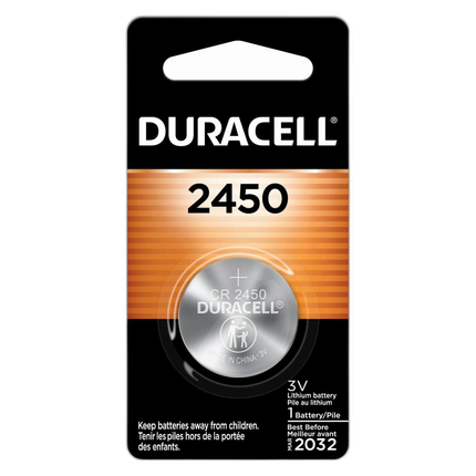 Duracell DL2450B 3V Home Medical Lithium Battery