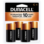 Duracell MN1400R4 1.5V Alkaline C Battery (4-Pk) 0