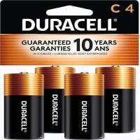Duracell MN1400R4 1.5V Alkaline C Battery (4-Pk) 1