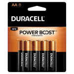 Duracell MN1500B8 AA 1.5V Alkaline Battery (8-Pk) 0