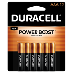Duracell MN24VR12 AAA 1.5V Alkaline Battery (12-Pk) 0