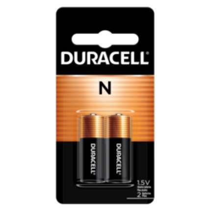 Duracell MN9100B2 1.5V Photo/Medical Alkaline N Battery (2-Pk)