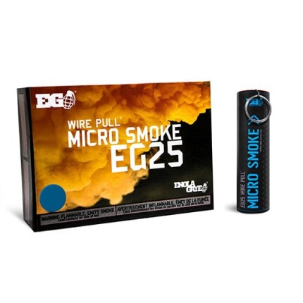 Enola Gaye EG25 Wire Pull Micro Smoke Grenade (Blue)