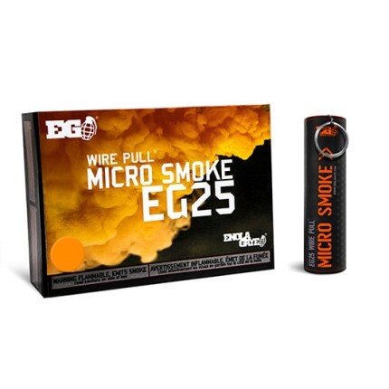 Enola Gaye EG25 Wire Pull Micro Smoke Grenade (Orange)