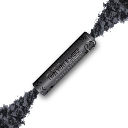 Enola Gaye Twin Vent 2 Wire Pull Smoke Grenade (Black)