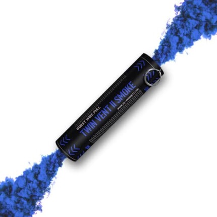 Enola Gaye Twin Vent 2 Wire Pull Smoke Grenade (Blue)
