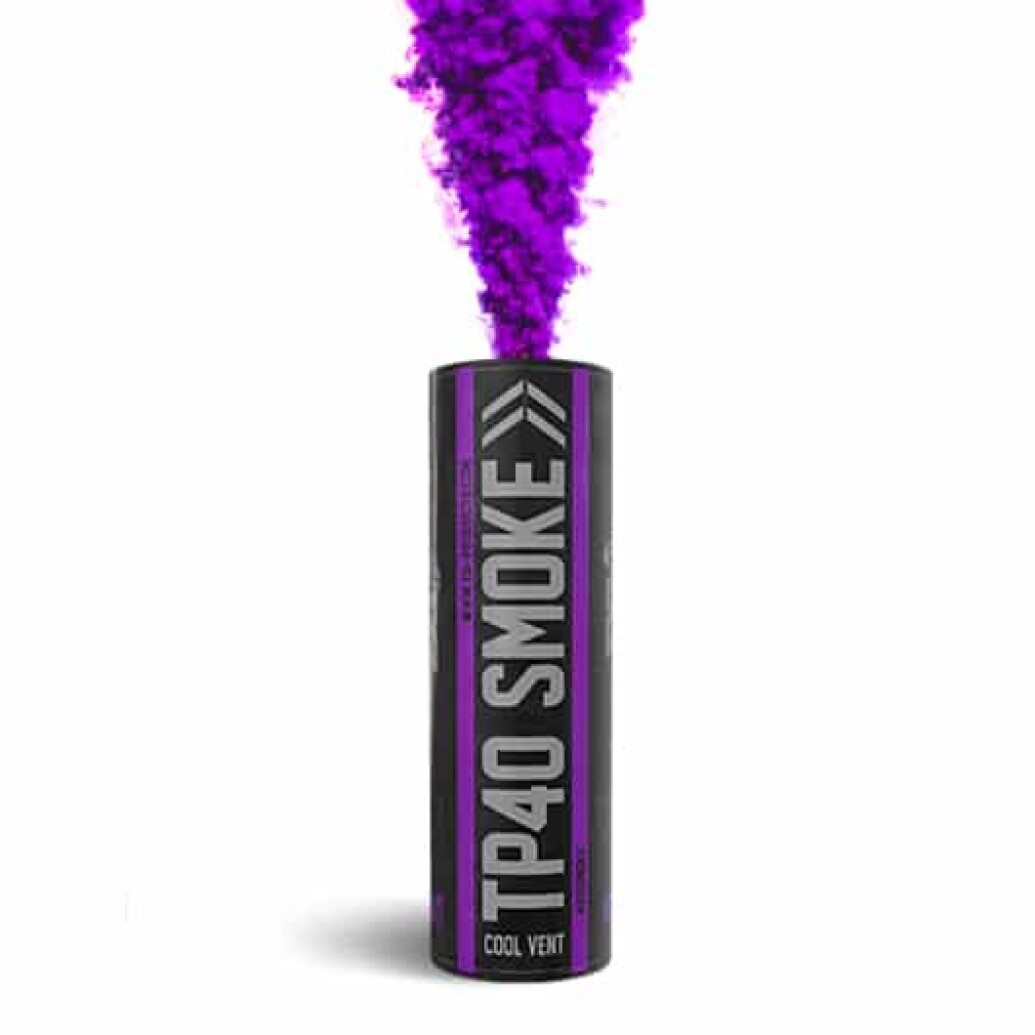 Enola Gaye TP40 Top Pull Smoke Grenade (Purple)