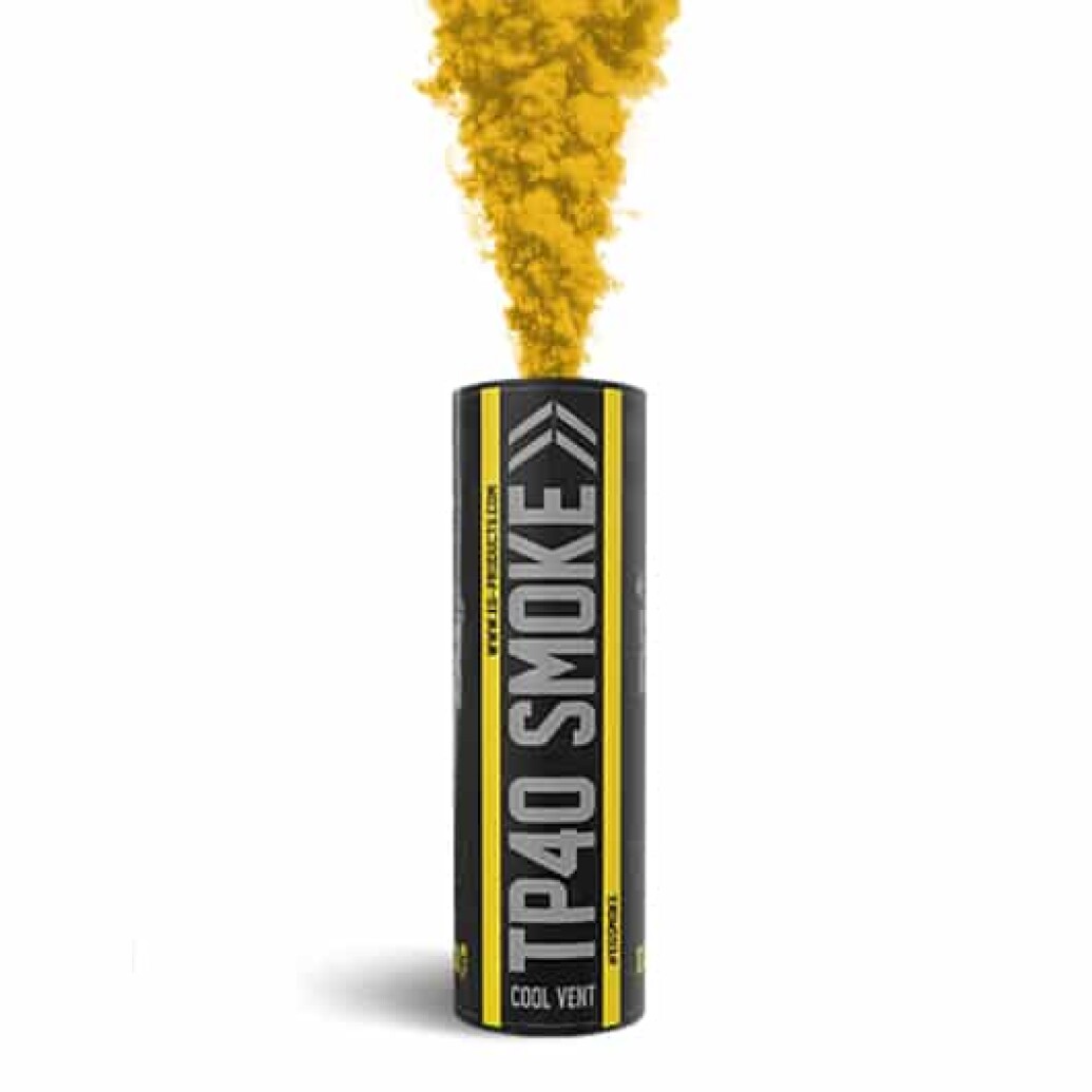 Enola Gaye TP40 Top Pull Smoke Grenade (Yellow)