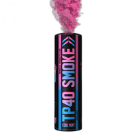 Enola Gaye TP40 Top Pull Gender Reveal Smoke Grenade (Pink) 1