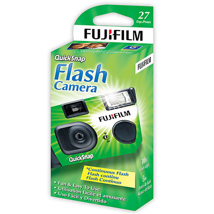 Fujifilm QUICKSNAP Flash 400 One-Time-Use Disposable Camera (27