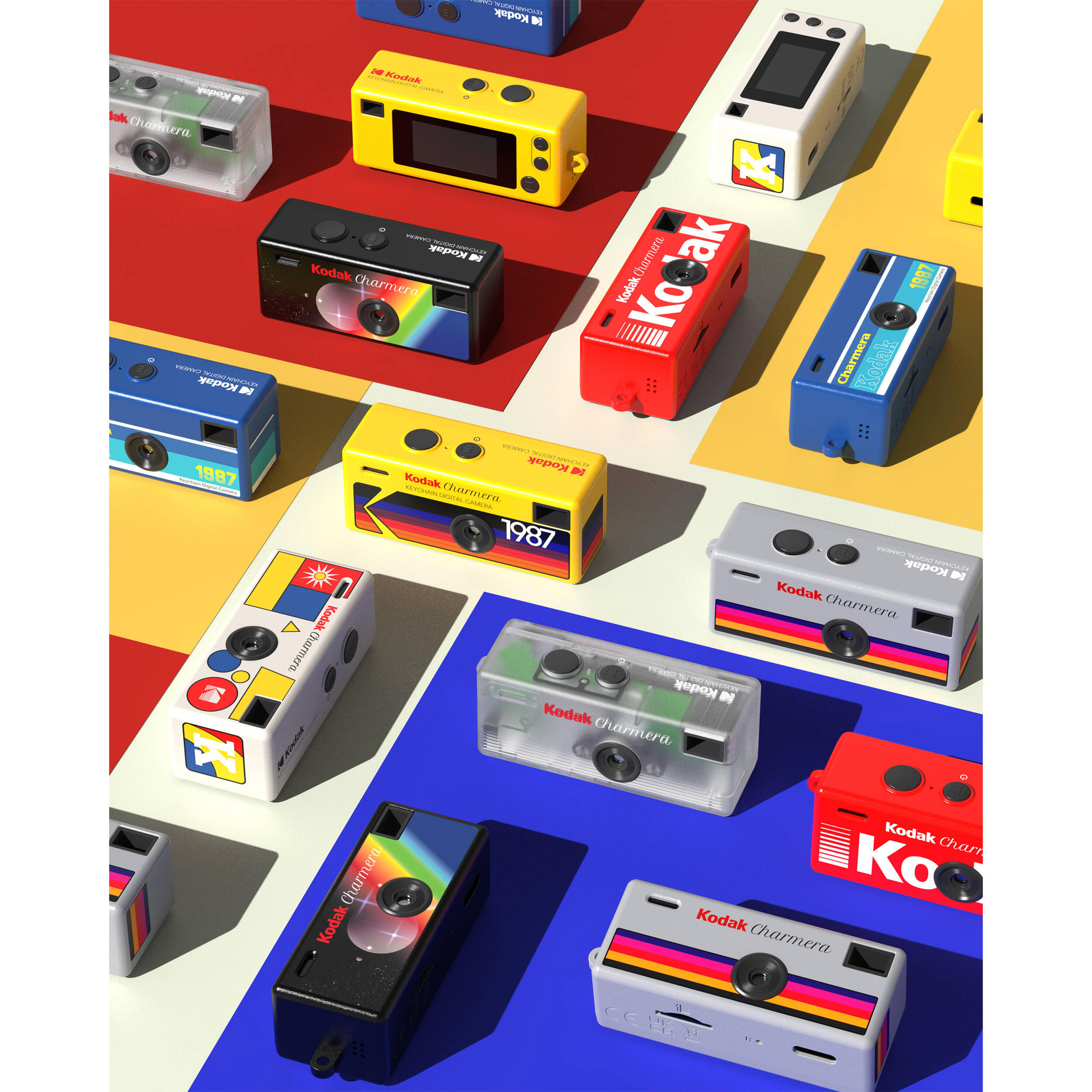 Kodak Charmera Display Case - 6 Units IN DISPLAY CASE (ETA EARLY