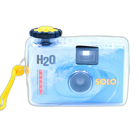 Solo H2O 35mm Single Use Underwater Camera with 400asa 27 EXP USA FILM 1