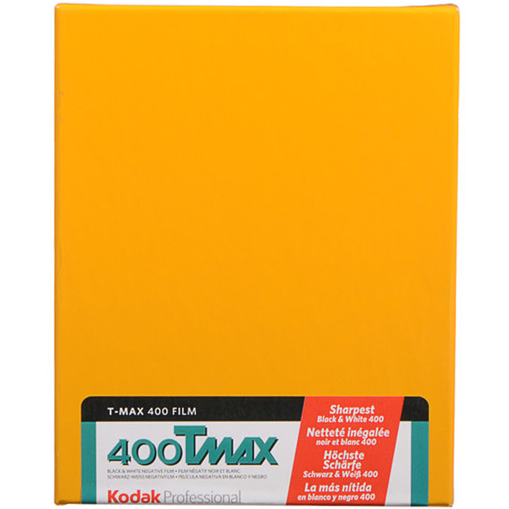 Kodak Professional T-Max 400 Black  and  White Negative Film (4x5in, 10 Sheets)