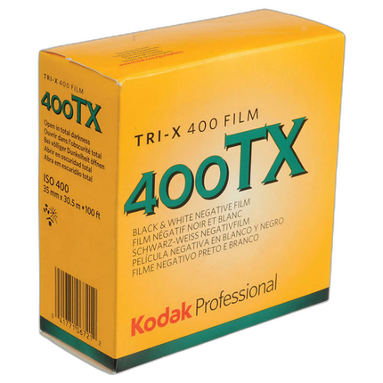 Kodak Tri-X 400 Black and White Negative Film (35mm, 100ft Roll)