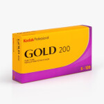 Kodak Professional Gold 200 Color Negative Film (120 Roll Film, 5-Pack) 0
