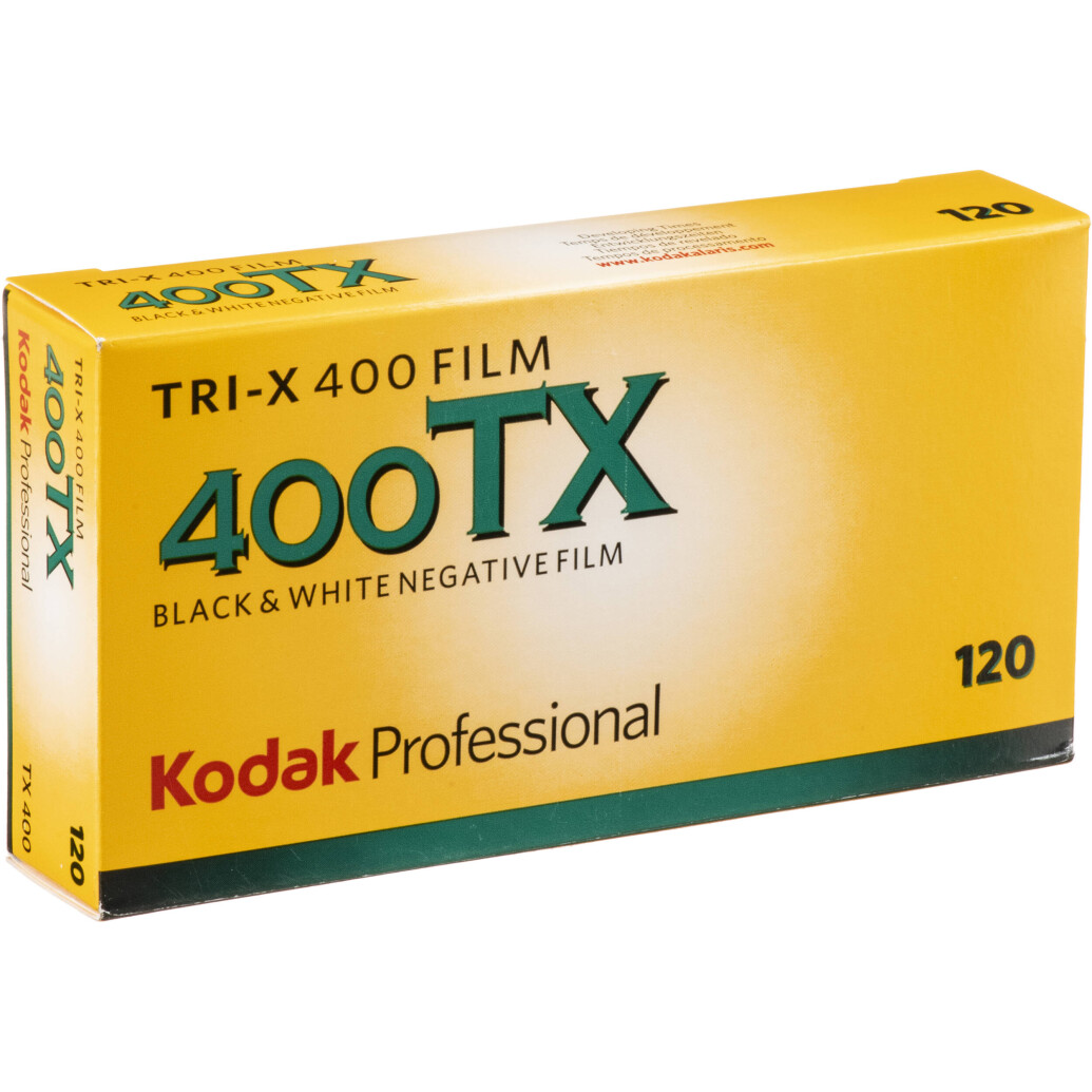 Kodak Professional Tri-X 400 Black  and  White Negative Film (120, 5-Pack)