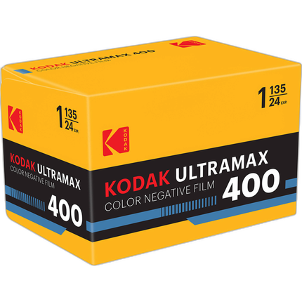 Kodak Ultra Max 400 Color Negative Film (35mm Roll Film, 24 Exposures)