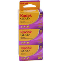 Kodak GOLD 135-36 3 PACKS 200 ASA 35MM/36 EXPOSURES   1880806   7518327 1