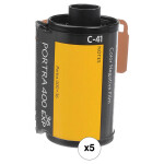 Kodak Portra 400 135-36 Professional Film 5-PACK 1