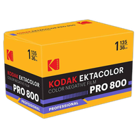 Kodak Ektacolor Pro 800 Color Negative Film (35mm Roll Film, 36 Exposures) 0