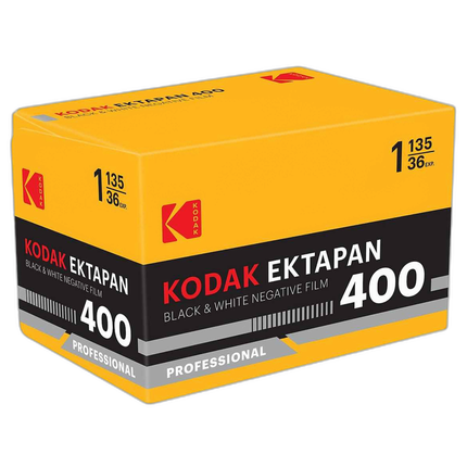 Kodak Ektapan 400 Black and White Negative Film (35mm Roll Film, 36 Exposure