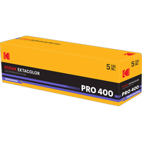 Kodak Ektacolor Pro 400 Color Negative Film (35mm Roll Film, 36 Exposures, 5 1