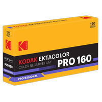 Kodak Ektacolor Pro 160 Color Negative Film (120 Roll Film, 5-Pack) 0