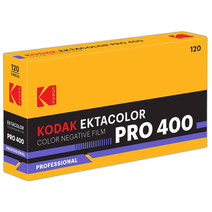 Kodak Ektacolor Pro 400 Color Negative Film (120 Roll Film)