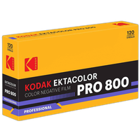 Kodak Ektacolor Pro 800 Color Negative Film (120 Roll Film, 5-Pack) 0