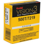 Kodak VISION3 500T Color Negative Film 7219 AHU (Super 8, 50ft) 8955346 0