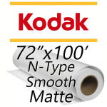 Kodak Endura Premier Paper 72x100ft Smooth Matte (Non-Back Print) - 1 Roll 0