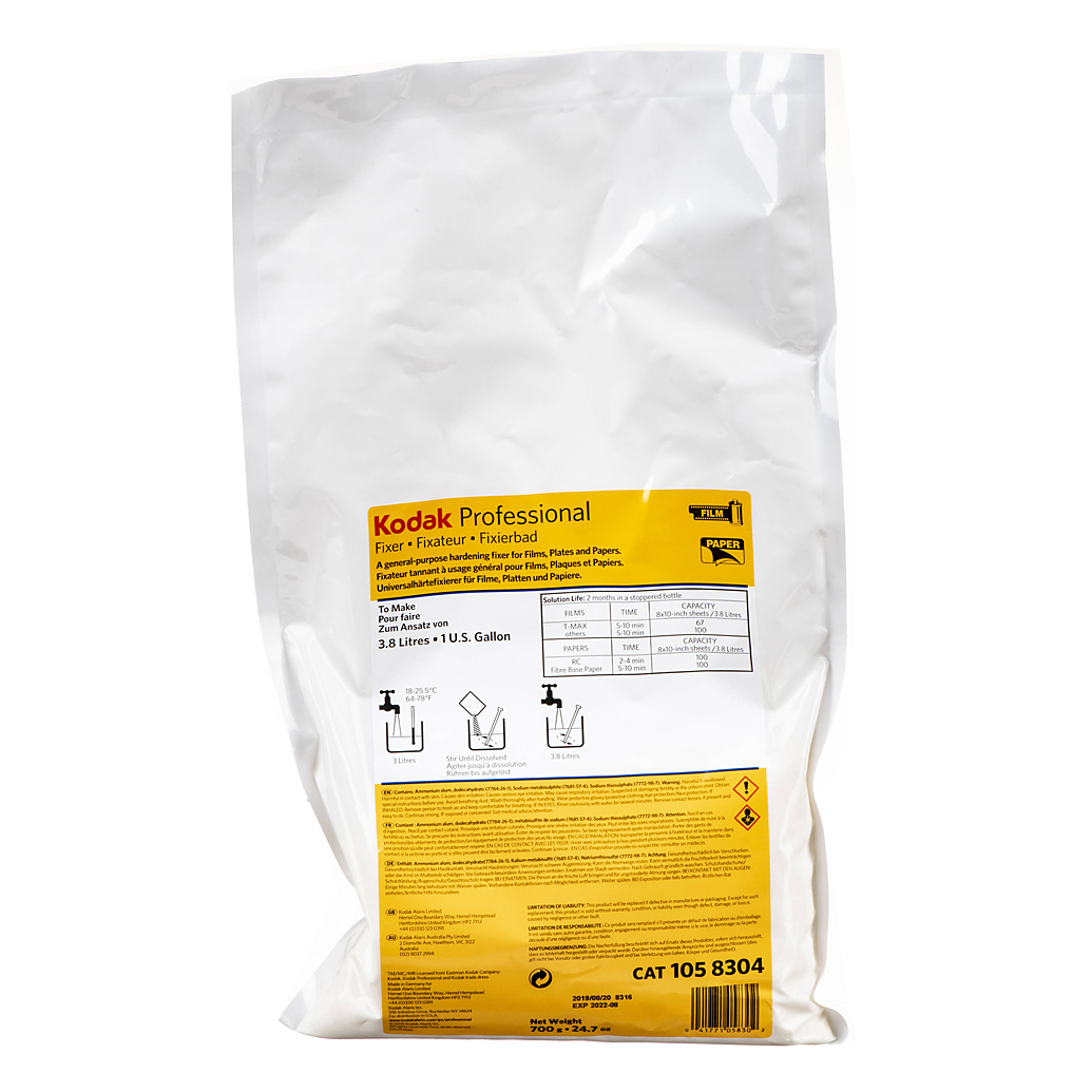 Kodak 1 Gallon Fixer (Powder) for Black and White Film