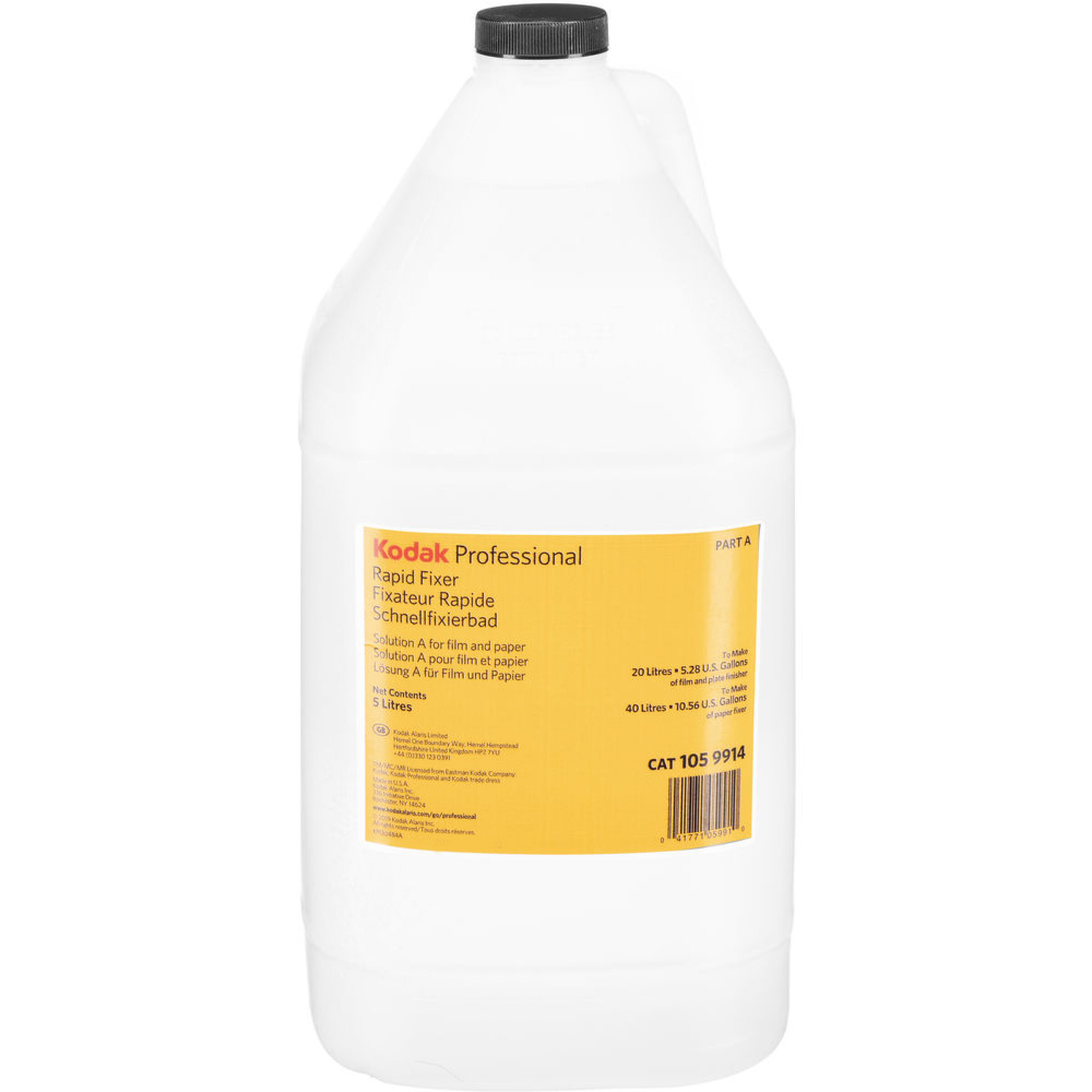 Kodak Rapid Fixer Part A - TO MAKE 5 GAL