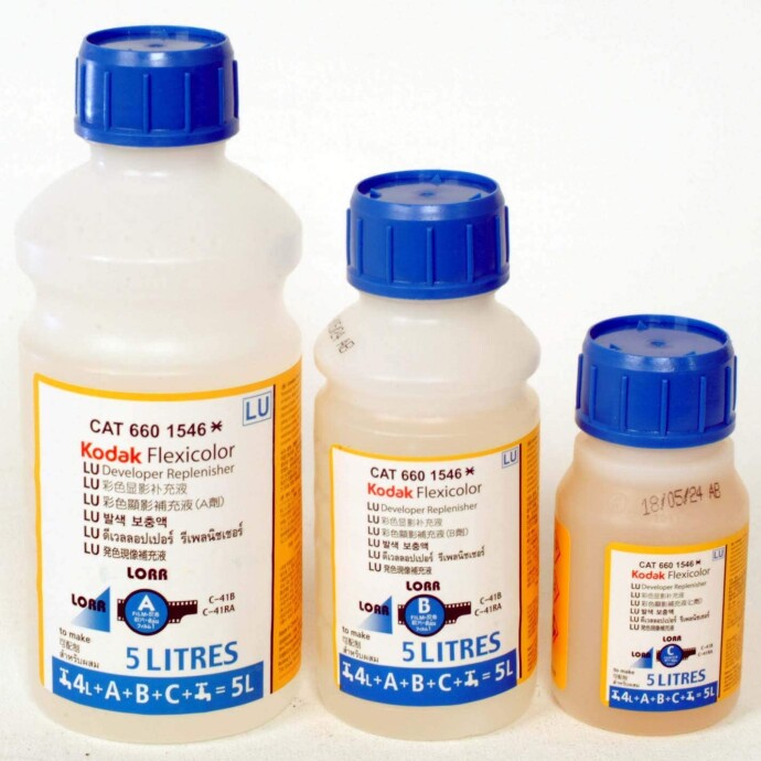 Kodak Flexicolor LU Developer Replenisher LORR TO MAKE 5L