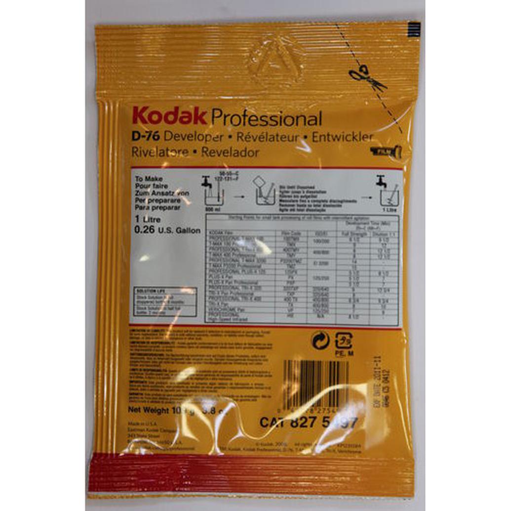 Kodak D-76 Developer (Powder) for Black and White Film - Makes 1 Liter