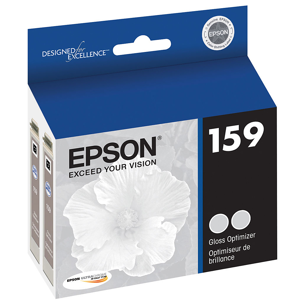 Epson 159 UltraChrome Hi-Gloss 2 Gloss Optimzer Ink Cartridge for R2000