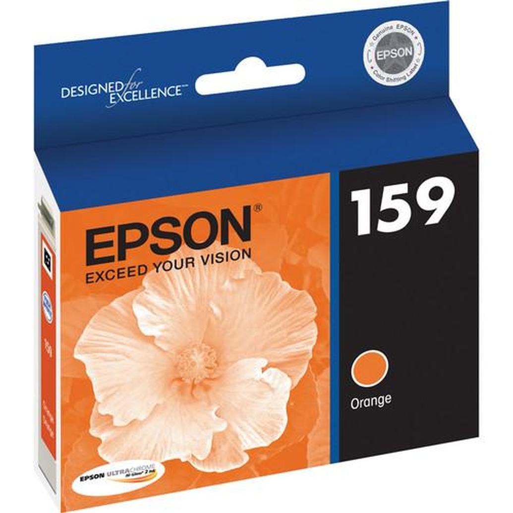Epson 159 Orange UltraChrome Hi-Gloss 2 Ink Cartridge For R2000