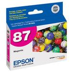 Epson T087 UltraChrome Hi-Gloss 2 Magenta Ink for Stylus Photo R1900 0