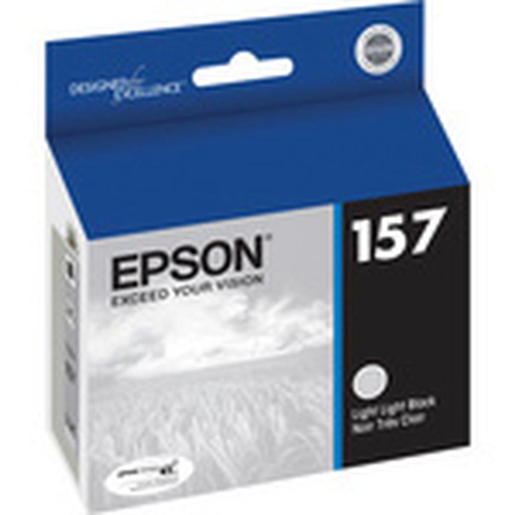 Epson 157 UltraChrome K3 Light Light Black Ink for Stylus Photo R3000
