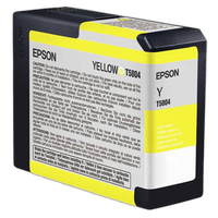 Epson T580400 UltraChrome K3 Yellow Ink 80ml for Stylus Pro 3800, 3880 0